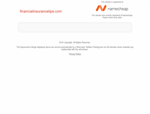 Tablet Screenshot of financialinsurancetips.com